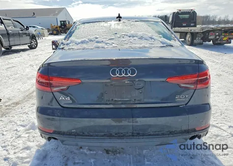 2017 Audi A4 Premium z USA, uszkodzony, nr VIN WAUDNAF4XHN057563